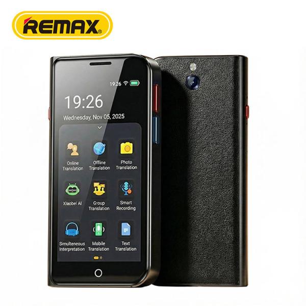 Remax AI Language Translator Device 150 Languages Real-time Voice Translation Supported Voice/Text/Offline/Photo Translation